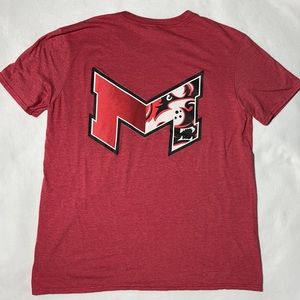 Anvil - Maryville University Red T Shirt. Size Large.